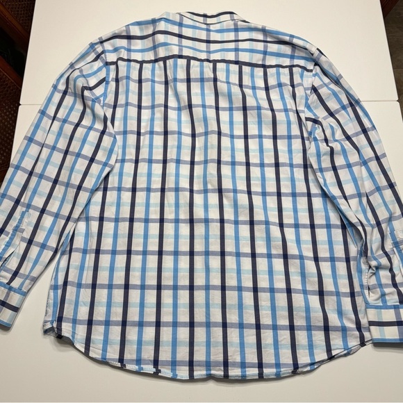 Alfani Men's Blue XL Checkered Shirt - Picture 3 of 3
